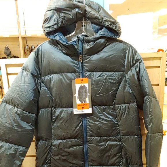 Eddie Bauer Women's Hooded Luna Peak Down Parka M - Picture 2 of 6